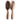 Brushworx Rosette Cushion Hair Brush - Small