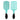 The Wet Brush Pro Flex Dry Paddle Brush - Purist Blue