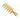 BaBylissPRO Barberology Gold Wide Tooth Styling Comb