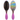 WetBrush Pro Super Slick Hair Detangler Brush - Rainbow Sheen